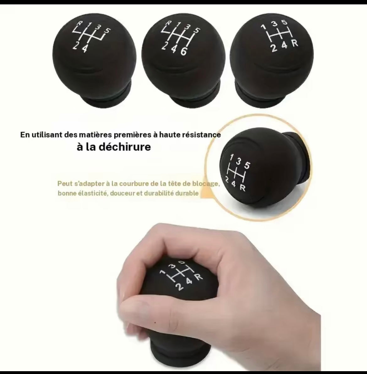 Capa para alavanca das mudanças em silicone