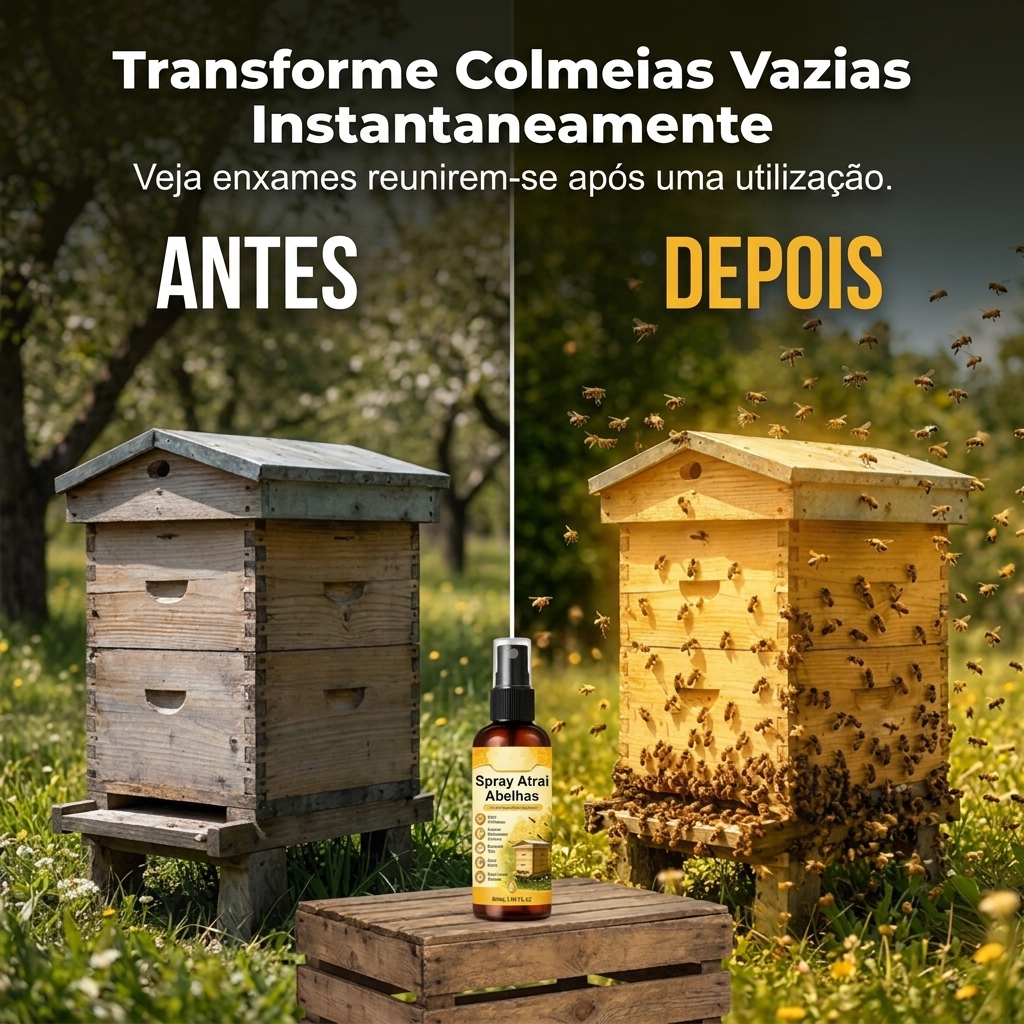 Atrativo Natural para Abelhas